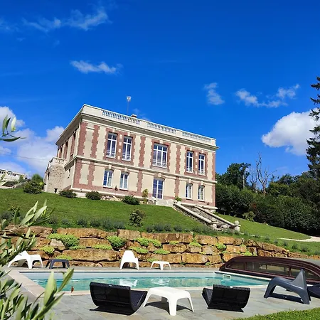 לינה וארוחת בוקר Demeure De La Garenne Montmirail (Marne)